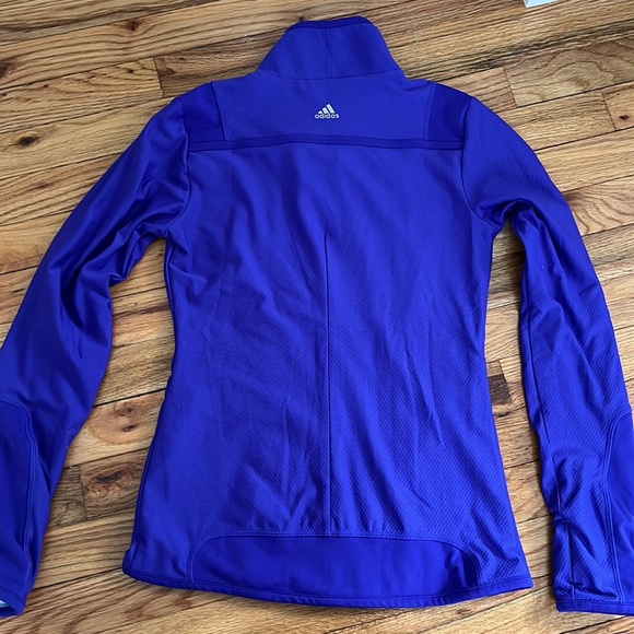 Adidas textured climalite full-zip golf jacket - Picture 4 of 6